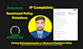 remove ip violations, reinstate all listings amazon account