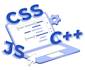 create eye catching websites in html css javascript react nodejs nextjs