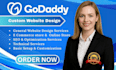 godaddy website redesign godaddy website design, develop godaddy website