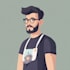 draw a 2d character, cartoon character