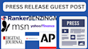 publish PR, guest post on digital journal and  apnews,com