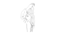 create an animated continuous line art