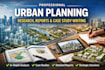 do professional urban planning reports and research