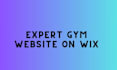 design gym spa massage website on squarespace wix wordpress