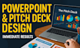 design or redesign pitch deck and professional powerpoint presentation