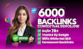 make high quality contextual SEO dofollow backlinks