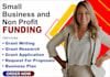 do bid proposal grant writing grant research 501c3