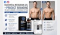 growth hormone, performance peptide facebook ads, peptide product branding