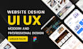 do figma website design,website mockup,figma design website, website UI UX
