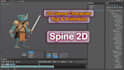 rig and animate 2d game character using spine 2d pro
