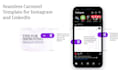 design your instagram and linkedin carousel posts
