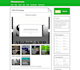 display a blog post on the front page of a gaming website