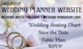 create stunning wedding planner website, seating chart, wedding invitation card