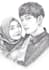 pointilis style digital photo potrait get 2 face free 1
