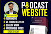 build a beautiful podcast website