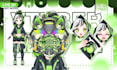 design live 2d vtuber model and rig in high quality