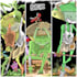 create digital illustration mutan, monster 2d style