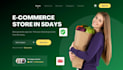 create a professional e commerce website in 5 days