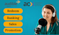 do acx audible book promotion and boost ranking for more sales