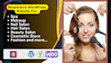 develop a beauty salon website or redesign it for you