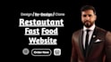 design a restaurant website, fast food website in wordpress