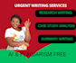 assist in  case study analysis, research and summary writing