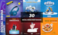 design attractive social media post