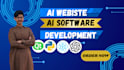 build ai website, ai app, ai desktop application