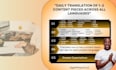 translate  content in a day all language  your projects