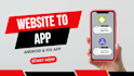 convert website into a pro synchronized android and IOS app