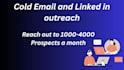 do cold email outreach using instantly