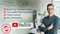 create and setup a successful youtube channel logo, banner