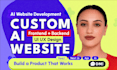 do full stack website development, ai website, ai chatbot, ai software developer