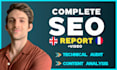 do a full SEO audit report for your website