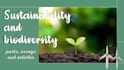 write posts on biodiversity conservation and nature