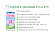reskin,customize codecanyon android app or flutter app