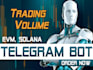create trading and volume bot on solana evm bsc bnb