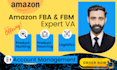 manage amazon account amazon VA