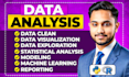 do data analysis, visualization and prediction using python