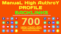 do 700 high quality profile backlinks