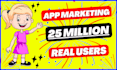 do android mobile app promotion, and game marketing
