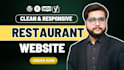 build a restaurant website with wordpress and wix with menu design