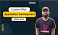 design and develop professional web application software