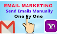 send emails manually one by one