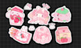 create custom kawaii stickers and cute doodle illustrations