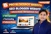 create professional blogspot website on blogger