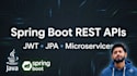develop secure spring boot rest apis and java backend microservices