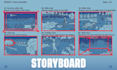 draw a detailed storyboard