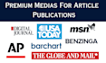publish articles, PR and guest posts on digital journal