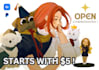 draw you ocs, real life people, characters, objects, and etc